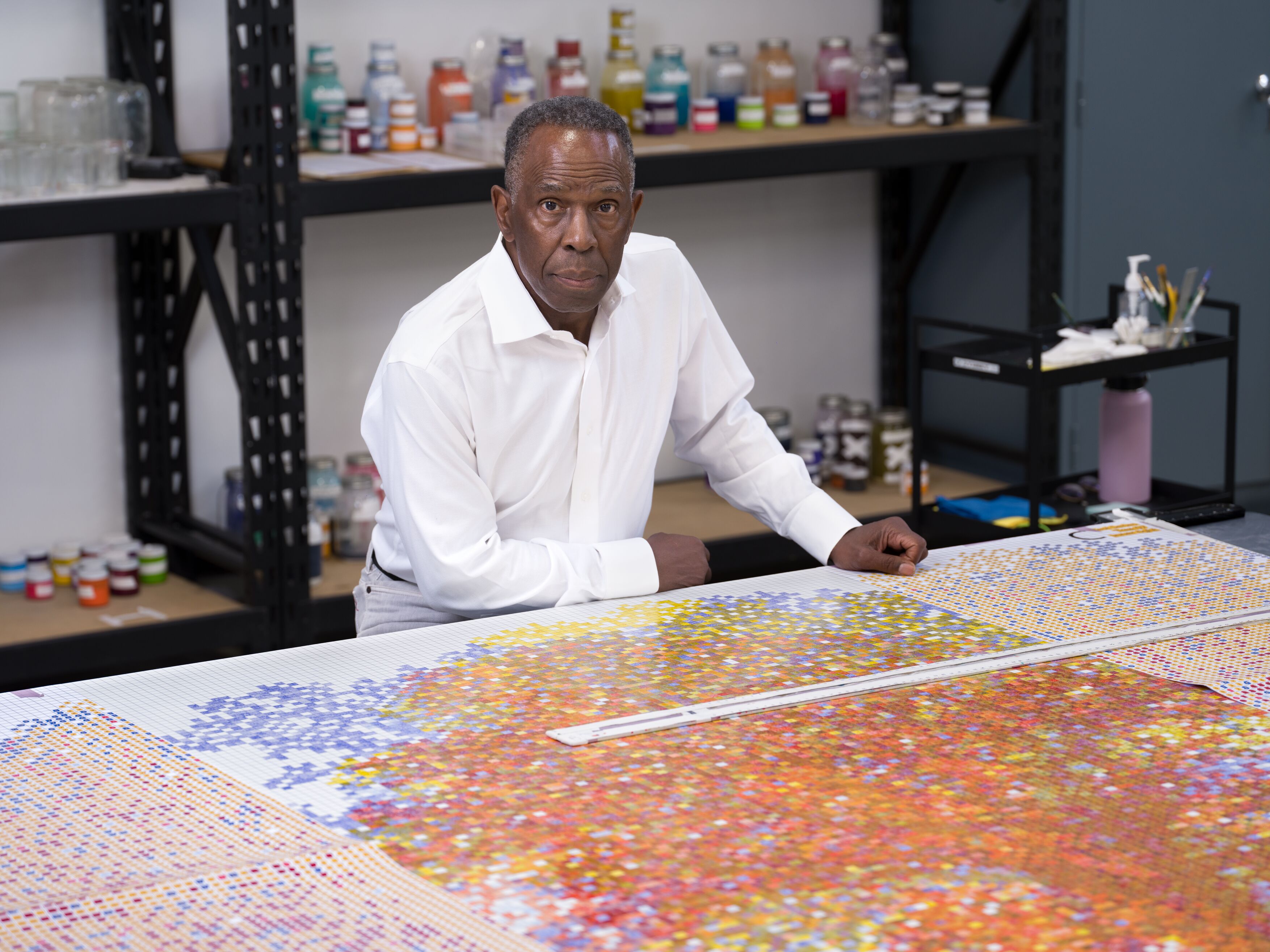 Image for news titled Teachers’ Notes: ‘Charles Gaines. Multiples of Nature, Trees and Faces’